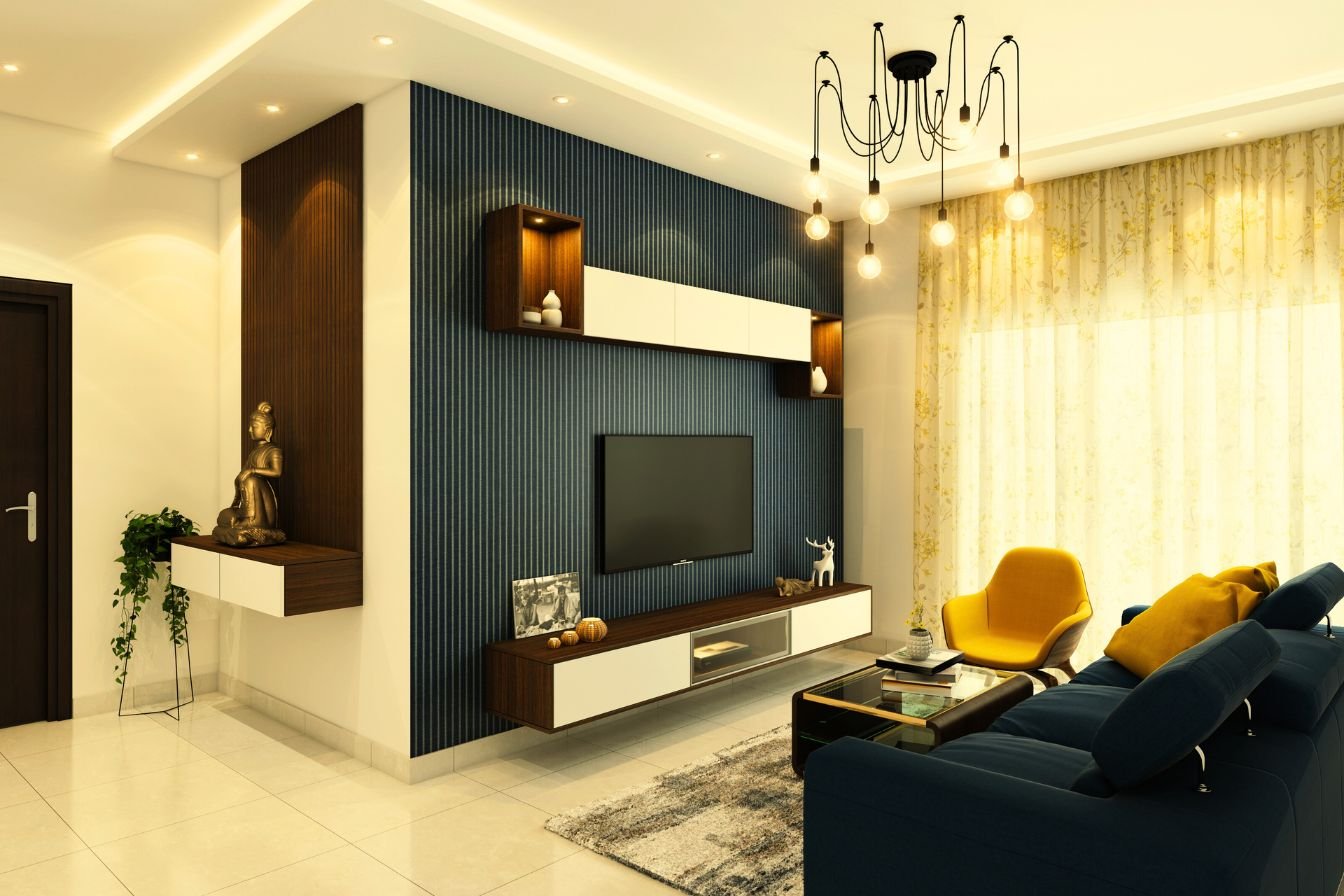 Simple Main hall modern TV unit design